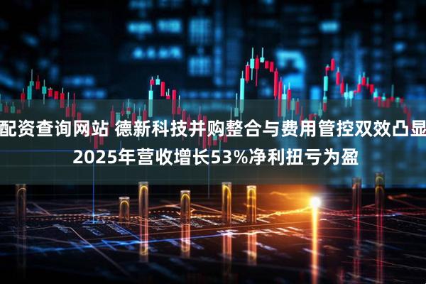 配资查询网站 德新科技并购整合与费用管控双效凸显 2025年营收增长53%净利扭亏为盈